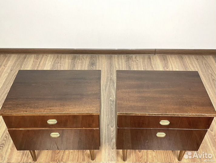 Цена за 2шт Винтажные прикроватные тумбы