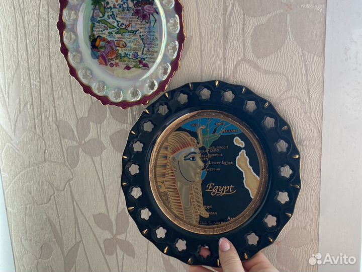 Настенная тарелка декоративная Египет
