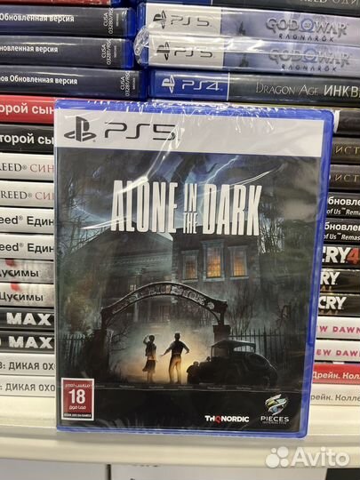 Alone in the dark ps5 диск