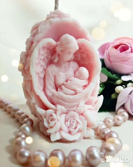 Свечи восковые ручной работы