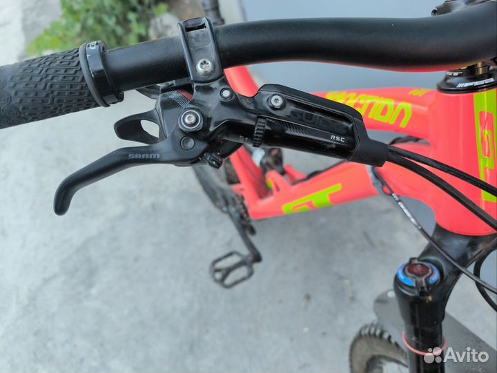 Велосипед эндуро gt sanction