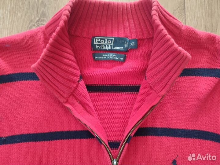 Джемпер Polo Ralph Lauren р.XL оригинал 100% хлопо