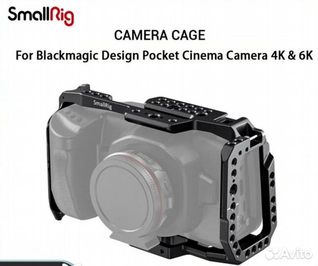 Black magic pocket cinema camera 6k