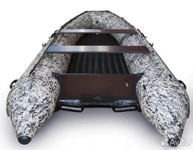 Лодка надувная моторная solar-430 Super Jet tunnel