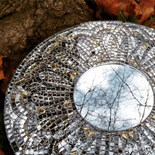 Зеркало с мозаикой «Деко» (на заказ)