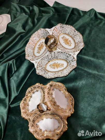 Блюда и фруктовница-горка