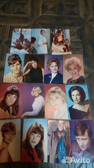 Почтовые карточки СССР актеры фильмы