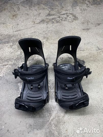 Крепления для сноуборда L Black Fire Boost
