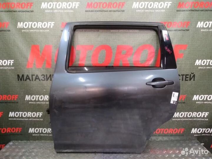 Дверь задняя левая Тойота Виш ZNE10 темная А37