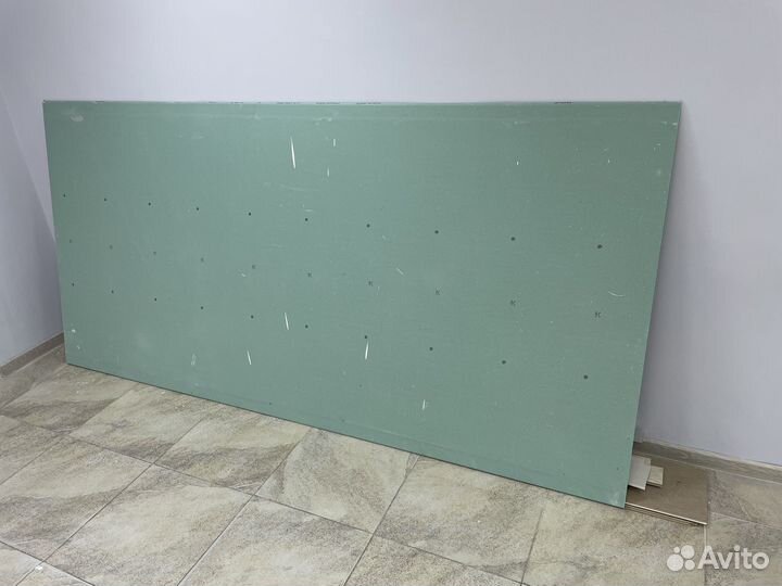 Лист гипсокартона 2500х1200х12 влагостойкий