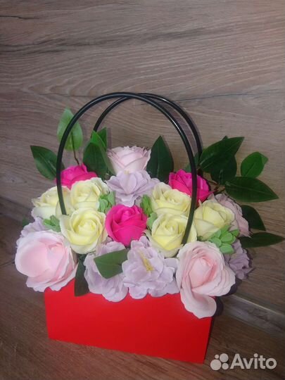 Букет из мыла