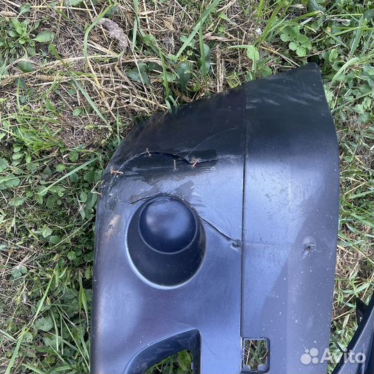 Бампер рено логан