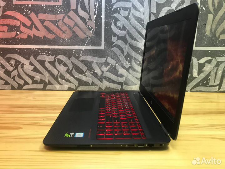 Игровой ноутбук HP GTX1050ti/i5/8Gb/Full-HD