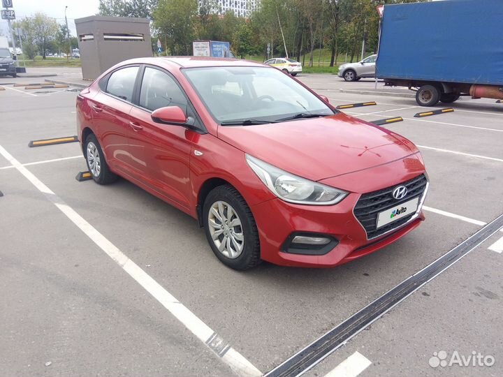 Hyundai Solaris 1.6 AT, 2018, 124 351 км