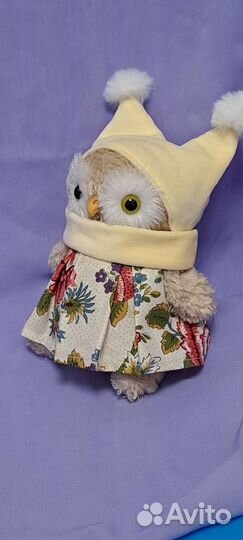 Игрушка Совушка ручной работы