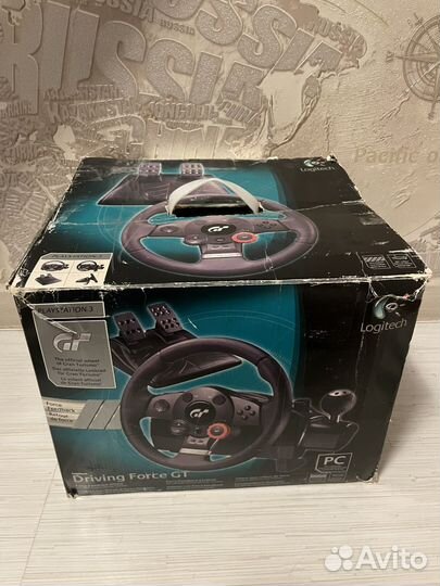 Руль logitech driving force gt