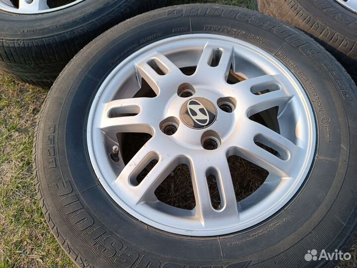 Диски литые Hyundai Accent