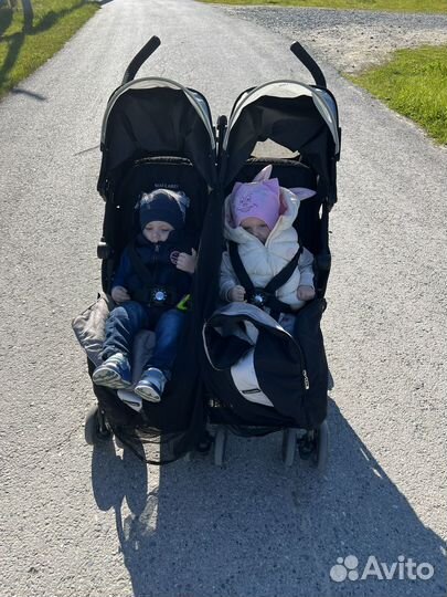 Коляска для двойни