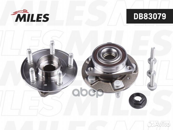 Ступица колеса передняя с подшипником opel insi