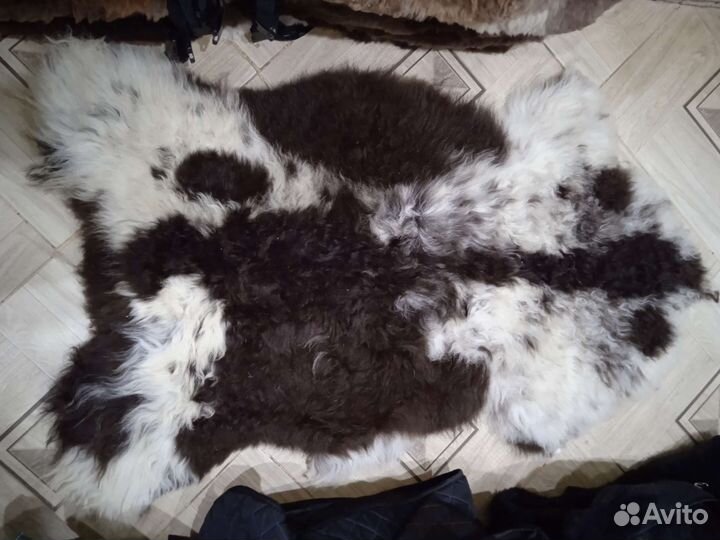 Коврики натуральные овчина