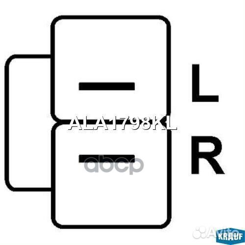 Генератор ALA1798KL Krauf