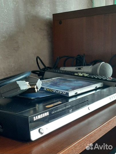 Dvd плеер с караоке samsung