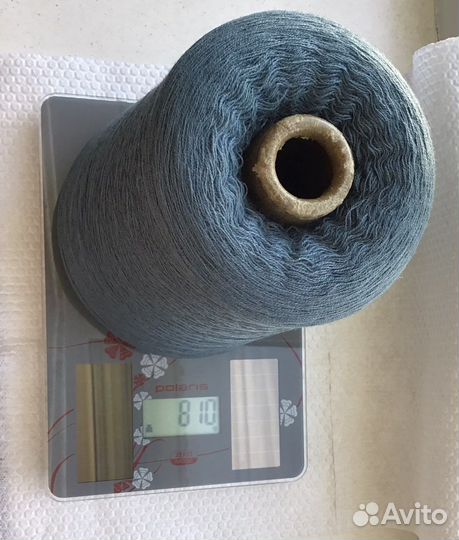 Пряжа на бобине шерсть вес 800 г времён СССР