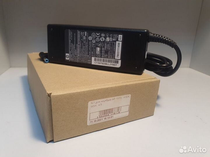 Блок питания для ноутбука HP 19.5V/4.62A/90W