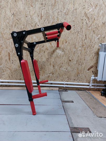 Турник настенный с брусьями