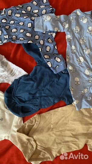 Пакет новых вещей для новорожденного56-62