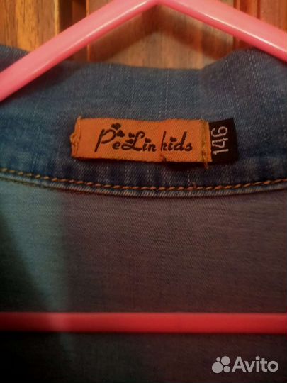 Куртка удлиненная джинсовая