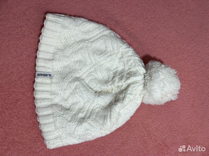 Шапка зимняя днюшя ребенка утепленная