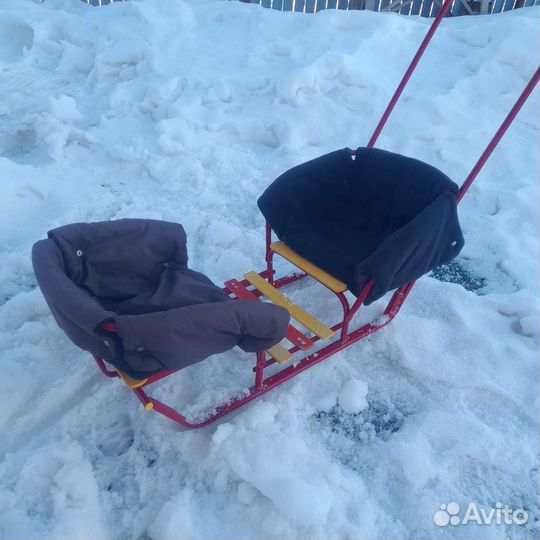 Санки для двойни или погодок