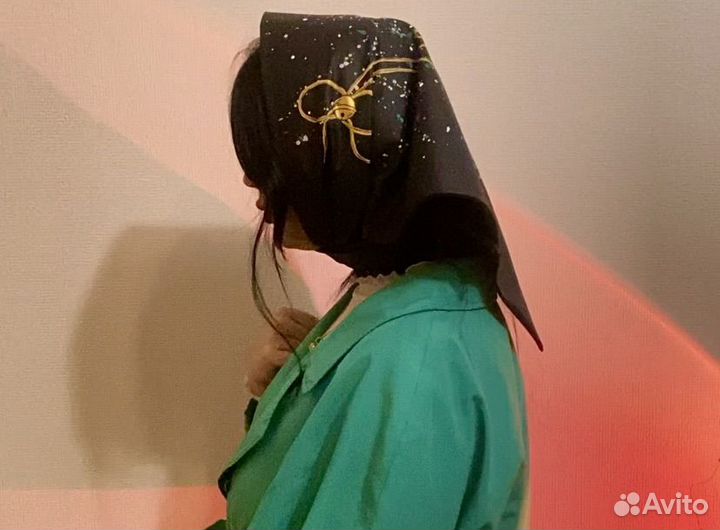 Кожаный платок