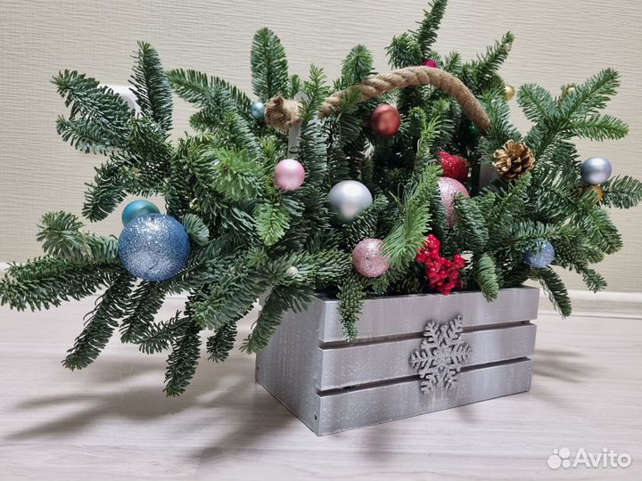 Кашпо, Новогодние украшения