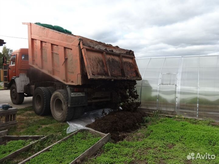 Коровий навоз для огорода