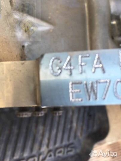 Двигатель Hyundai Solaris 1 4 G4FA