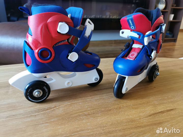 Роликовые коньки детские oxelo 26-28