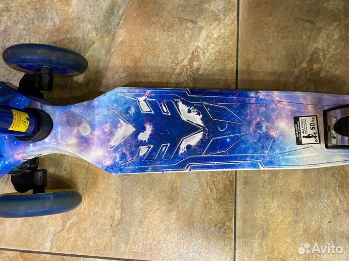 Самокат детский трехколесный бу