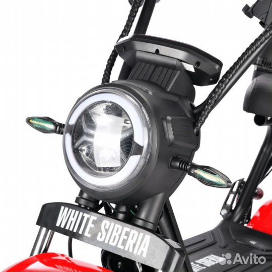 Электроскутер White Siberia Mini R 2.493450 1200W