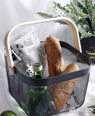 Корзина металлическая IKEA Рисаторп