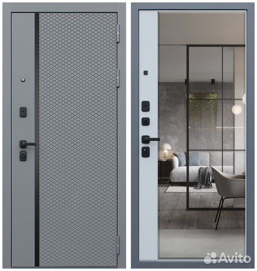 Входные двери с зеркалом / Входная дверь