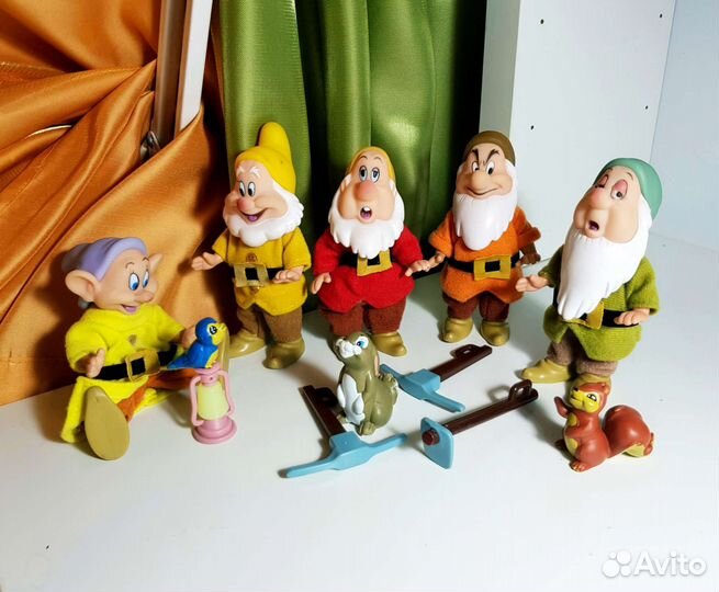 Гномы Disney Дисней из м/ф Белоснежка и 7 гномов