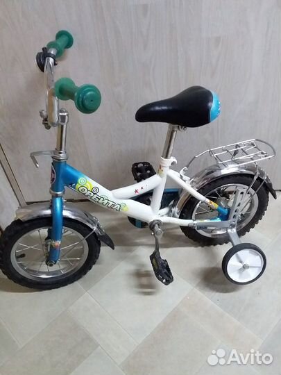 Велосипед детский двухколесный на 3-4 года