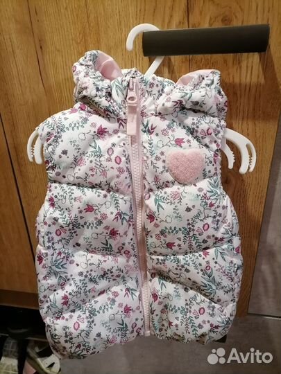 Жилетка для девочки 80 размер