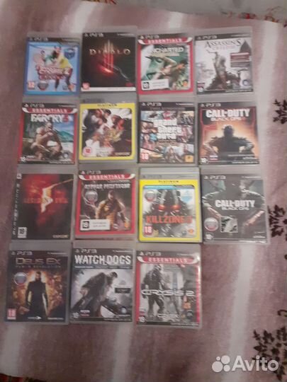 Диски для ps3