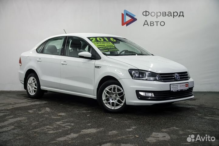 Volkswagen Polo 1.6 МТ, 2016, 117 000 км