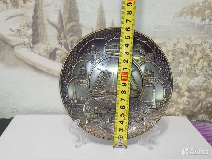 Тарелка декоративная Санкт-Петербург