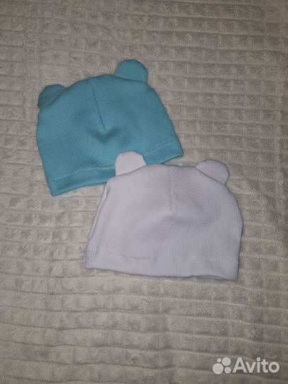 Шапка весенняя для новорожденного