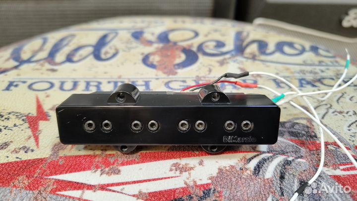 Звукосниматель для бас-гитары DiMarzio DP123LBK